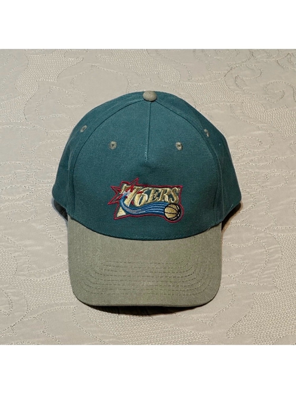 Philadelphia 76ers Adjustable Baseball SnapBack Hat Cap In Unique Colorway